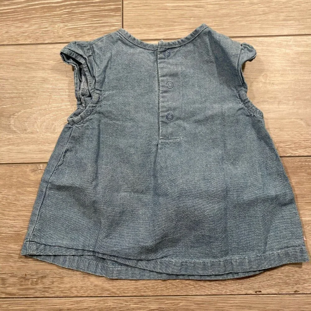 Carters Baby Girl Boho 2 Piece Outfit Embroidered 6 Months